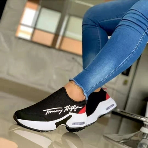 Sneakers Donna Zeppa Traspiranti - Scarpe Casual Comode per Camminare