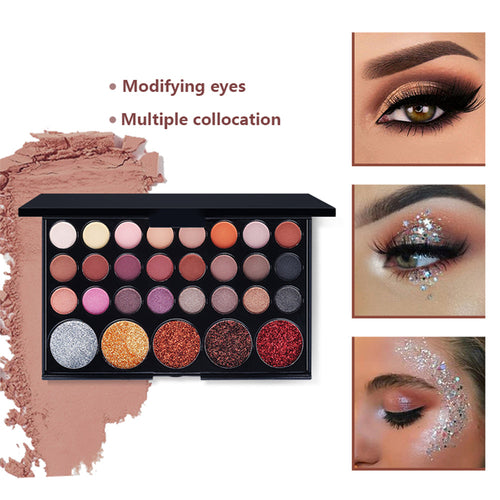 Set Trucco per Donna 27 Pezzi Kit Completo Multi-Uso Include Ombretti